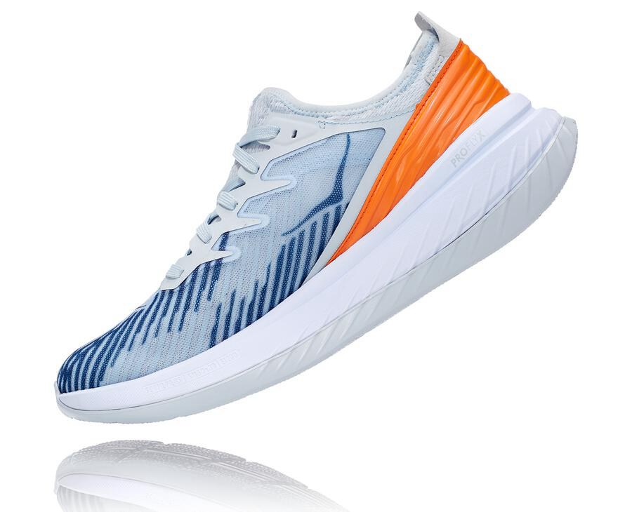 Hoka One One Hardloopschoenen Dames - Carbon X-Spe - Wit/Blauw - OJ8742153